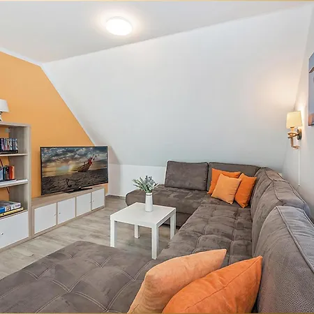 Appartement Sonneninsel Haus Abendrot Obergeschoss Loddin