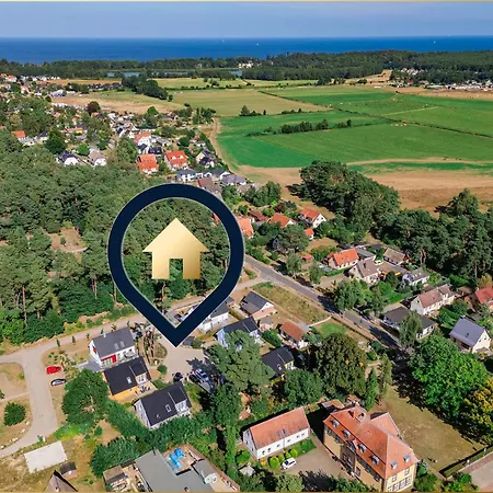 Sonneninsel Haus Abendrot Obergeschoss Appartement Loddin