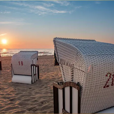 Sonneninsel Haus Abendrot Obergeschoss * Loddin